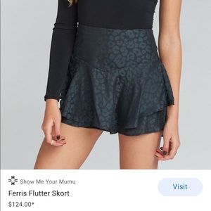 Show me your mumu Ferris flutter skirt